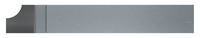 0.5000" (1/2) Shank Height x 3.50" (3-1/2) OAL x 0.3125" (5/16) Radius  - Carbide Tipped Brazed RAL Style Left Hand
