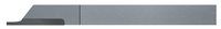 0.0600" Brazed Insert Width x 0.1800" Projection x 0.3125" (5/16) Shank Height x 6.00" (6) OAL  - Carbide Tipped Screw Machine - Cut Off Tool Right Hand