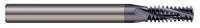 1/2 & 3/4-14 NPT - 0.4950" Cutter DIA x 0.875" (7/8) LOC - 4 FL - AlTiN Coated