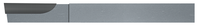 0.188" Brazed Insert Width x 0.3750" (3/8) Shank Height x 6.00" (6) OAL x 0.015" (1/64) Corner Radius  - Carbide Tipped Screw Machine - Turning Tool Right Hand