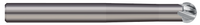 0.2500" (1/4) Cutter DIA x 0.500" (1/2) Neck Length x 220° Wrap Angle - 2 FL