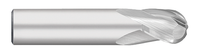 0.0313" Cutter DIA x 0.0625" (1/16) Length of Cut Carbide Ball End Mill, 3 Flutes, Uncoated