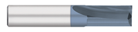 0.1875" (3/16) Cutter DIA x 0.6250" (5/8) Length of Cut Carbide Square End Mill, 2 Flutes, AlTiN Coated