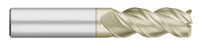 0.5000" (1/2) Cutter DIA x 0.0300" Radius x 1.2500" (1-1/4) Length of Cut Carbide Corner Radius End Mill for Aluminum, 3 Flutes, Zrn Coated 0.5000" (1/2) Cutter DIA x 0.0300" Radius x 1.2500" (1-1/4) Length of Cut Carbide Corner Radius End Mill for Aluminum, 3 Flutes, Zrn Coated