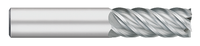 0.3125" (5/16) Cutter DIA x 0.8750" (7/8) Length of Cut Carbide Square End Mill, 5 Flutes, Uncoated