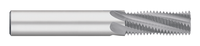0.2400" Cutter DIA x 0.6250" (5/8) Length of Cut Carbide Multi-Form 5/16-18 Multi-Flute Thread Mill - UN Threads - Coolant Through, 3 Flutes, Uncoated