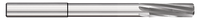 0.3750" (3/8) Reamer DIA x 1.2500" (1-1/4) Margin Length Carbide Reamer, 6 Flutes, Uncoated