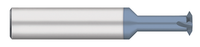 0.1200" Cutter DIA x 0.5000" (1/2) Reach Carbide Single-Flute Thread Mill - UN Threads #8 , 4 Flutes, AlTiN Coated