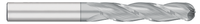 0.6250" (5/8) Cutter DIA x 3.0000" (3) Length of Cut Carbide Ball End Mill, 3 Flutes, TiCN Coated