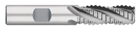 0.8750" (7/8) Cutter DIA x 1.8750" (1-7/8) Length of Cut Cobalt Course Pitch Rougher, 5 Flutes, Uncoated