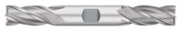 0.2188" (7/32) Cutter DIA x 0.5625" (9/16) Length of Cut Cobalt Square End Mill, 4 Flutes, Uncoated 0.2188" (7/32) Cutter DIA x 0.5625" (9/16) Length of Cut Cobalt Square End Mill, 4 Flutes, Uncoated