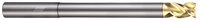 3 FL - Square - 45° Helix - 0.7500" (3/4) Cutter DIA x 0.7500" (3/4) Shank DIA x 1.0000" (1) LOC x 6.0000" (6) OAL x 4.3750" (4-3/8) Reach - ZPLUS Coated
