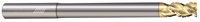 3 FL - Corner Radius - 45° Helix - 0.7500" (3/4) Cutter DIA x 0.7500" (3/4) Shank DIA x 0.0600" Radius x 1.0000" (1) LOC x 4.0000" (4) OAL x 2.0000" (2) Reach - ZPLUS Coated