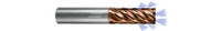 6 FL - Square - 0.2500" (1/4) Cutter DIA x 0.2500" (1/4) Shank DIA x 0.5000" (1/2) LOC x 2.5000" (2-1/2) OAL  - TPLUS Coated, 84306