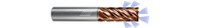 6 FL - Corner Radius - 0.2500" (1/4) Cutter DIA x 0.2500" (1/4) Shank DIA x 0.0200" Radius x 0.3750" (3/8) LOC x 2.0000" (2) OAL  - TPLUS Coated, 84314