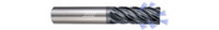 6 FL - Corner Radius - 0.2500" (1/4) Cutter DIA x 0.2500" (1/4) Shank DIA x 0.0300" Radius x 0.5000" (1/2) LOC x 2.5000" (2-1/2) OAL  - APLUS Coated, 84610