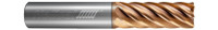 7 FL - Corner Radius - 0.3750" (3/8) Cutter DIA x 0.3750" (3/8) Shank DIA x 0.0300" Radius x 0.5000" (1/2) LOC x 2.0000" (2) OAL  - TPLUS Coated, 87157
