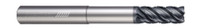 5 FL - Corner Radius - 0.1250" (1/8) Cutter DIA x 0.1250" (1/8) Shank DIA x 0.0100" Radius x 0.1562" (5/32) LOC x 2.0000" (2) OAL x 0.3750" (3/8) Reach - APLUS Coated, 87395
