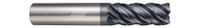 5 FL - Corner Radius - 1.0000" (1) Cutter DIA x 1.0000" (1) Shank DIA x 0.0300" Radius x 2.6250" (2-5/8) LOC x 5.0000" (5) OAL  - APLUS Coated, 88507