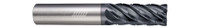6 FL - Corner Radius - 0.2500" (1/4) Cutter DIA x 0.2500" (1/4) Shank DIA x 0.0200" Radius x 1.2500" (1-1/4) LOC x 3.0000" (3) OAL  - APLUS Coated, 88519