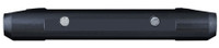 0.5000" (1/2) Bore DIA x 1.0000" (1) Shank DIA x 3.50" (3-1/2) Overall Length - Quick Change - Double Ended Similar, QD2-8-1000