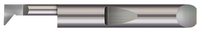 0.0800" Min Bore DIA x 0.300" Max Bore Depth x 0.0250" Projection x 0.1875" (3/16) Shank DIA x 1.50" (1-1/2) Overall Length x 0.002" Corner Radius  - Carbide Quick Change - Radial Profiling Right Hand, QPR2-070300