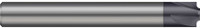 0.0470" (3/64) Radius x 0.1070" Pilot DIA  -  - 4 FL