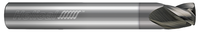 3 FL - Lens - 0.1250" (1/8) Cutter DIA x 0.1250" (1/8) Shank DIA x 0.2500" (1/4) Major Radius x 0.0080" Corner Radius x 0.1250" (1/8) LOC x 1.5000" (1-1/2) OAL  - NPLUS Coated