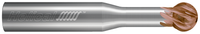 0.2500" (1/4) Cutter DIA x 1.0000" (1) Neck Length x 270° Wrap Angle - 6 FL - TPLUS Coated