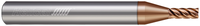 5 FL - Square - 3.000 mm Cutter DIA x 6.000 mm Shank DIA x 6.000 mm LOC x 63.000 mm OAL  - TPLUS Coated