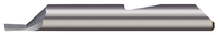 Quick Change - .114" .137" (2.9mm-3.5mm) Hexagon Width Range x 0.0590" Broach Width x 0.177" Broach Depth x 0.111" Broach Height x 0.1875" (3/16) Shank DIA x 1.50" (1-1/2) OAL - Carbide Quick Change - Broaching- Hexagon