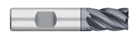 5 FL - 0.6250" (5/8) Cutter DIA x 0.0200" Radius x 0.7500" (3/4) LOC  - ALCRO-Max Coated