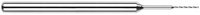 0.0047" Drill DIA x 0.0560" Flute Length - 2 FL