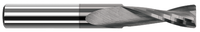 2 FL - 0.2500" (1/4) Cutter DIA x 0.0150" (1/64) Radius x 0.7500" (3/4) LOC  - Amorphous Diamond Coated