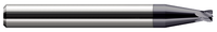 4 FL - 0.1090" (7/64) Cutter DIA x 0.0200" Radius x 0.0870" LOC  - AlTiN Coated