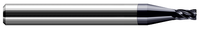 4 FL - 6.000 mm Cutter DIA x 0.500 mm Radius x 9.000 mm LOC  - AlTiN Coated