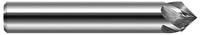 0.3125" (5/16) Shank DIA x 45° per side - 4 Helical FL