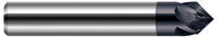 0.3125" (5/16) Shank DIA x 45° per side - 4 Helical FL - AlTiN Coated