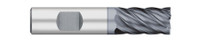 END MILL 5/8" 6FL SE STUB, CARB, VI ALCRO COAT W/FLAT, TC64418