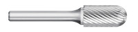 BUR SC-13 5/32 SC CYLIND BALL NOSE, 1/4 SHK, TB19642