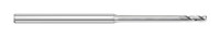 END MILL .035 3FL, SQ END, MICRO, LONG REACH .175, TC57454