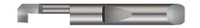 QUICK CHANGE -  RIGHT HAND  - 0.4600" MIN BORE DIA X 1.000" (1) MAX BORE DEPTH X 0.2000" TOOTH WIDTH X 0.1600" PROJECTION X 3.00" (3) OVERALL LENGTH X 0.008" CORNER RADIUS  - ALTIN COATED,QRB-4601000X