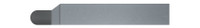 0.625" (5/8) BRAZED INSERT WIDTH X 0.6250" (5/8) PROJECTION X 0.6250" (5/8) SHANK HEIGHT X 4.00" (4) OVERALL LENGTH X 0.3125" (5/16) RADIUS  - CARBIDE TIPPED BRAZED FRT STYLE RIGHT HAND,FRT-10