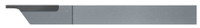 0.0400" BRAZED INSERT WIDTH X 0.1200" PROJECTION X 0.3750" (3/8) SHANK HEIGHT X 6.00" (6) OVERALL LENGTH  - CARBIDE TIPPED SCREW MACHINE - CUT OFF TOOL LEFT HAND,LC-375040