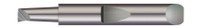 QUICK CHANGE -  RIGHT HAND  - 0.750" (3/4) MAX BORE DEPTH X 0.1150" TOOTH WIDTH X 0.0200" PROJECTION X 2.00" (2) OVERALL LENGTH X 0.003" CORNER RADIUS ,QBM-150750