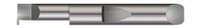 QUICK CHANGE -  RIGHT HAND  - 0.3700" MIN BORE DIA X 0.750" (3/4) MAX BORE DEPTH X 0.0550" TOOTH WIDTH X 0.1000" PROJECTION X 2.00" (2) OVERALL LENGTH X 0.0275" RADIUS  - ALTIN COATED,QFR-055-12X