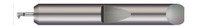QUICK CHANGE -  RIGHT HAND  - 0.0500" MIN BORE DIA X 0.200" MAX BORE DEPTH X 0.0200" PROJECTION X 1.50" (1-1/2) OVERALL LENGTH X 0.002" CORNER RADIUS  #56-72 - ALTIN COATED,QIT-050200X