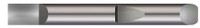 QUICK CHANGE - CARBIDE - 0.2500" (1/4) SHANK DIA X 2.00" (2) OAL ,QSP-250-2.0