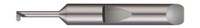 QUICK CHANGE -  RIGHT HAND  - 0.1000" MIN BORE DIA X 0.500" (1/2) MAX BORE DEPTH X 0.0200" TOOTH WIDTH X 0.0300" PROJECTION X 1.50" (1-1/2) OVERALL LENGTH X 0.0100" RADIUS  - ALTIN COATED,QMFR-020-500-100X