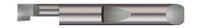 QUICK CHANGE -  RIGHT HAND  - 0.2000" MIN BORE DIA X 0.500" (1/2) MAX BORE DEPTH X 0.1500" TOOTH WIDTH X 0.0500" PROJECTION X 2.00" (2) OVERALL LENGTH X 0.005" CORNER RADIUS  - ALTIN COATED,QBB-200500X